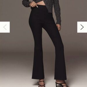 Frame Denim Black Flare Pants size 2 which fits sizes 30-34